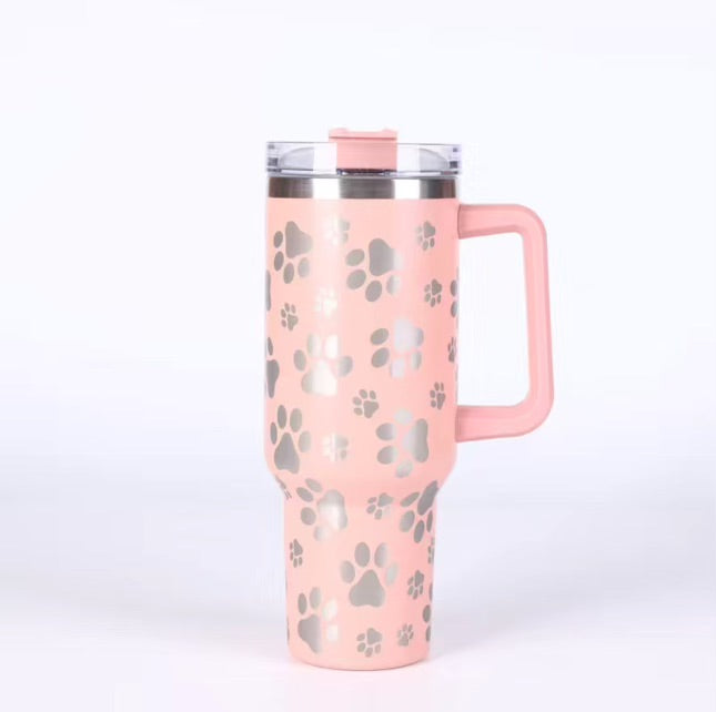 Paw print 40oz Tumbler (Preorder)