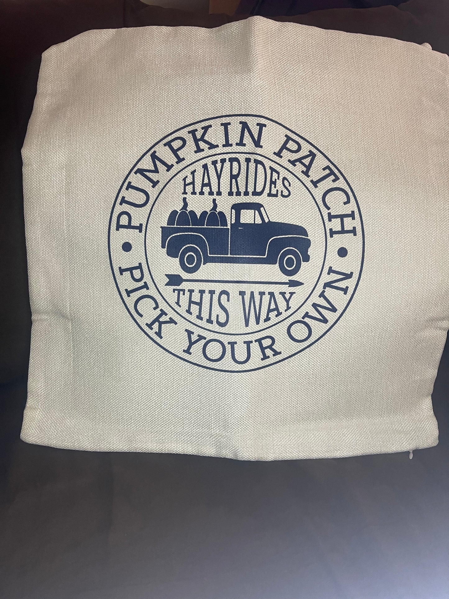 Pumpkin Patch Pillowcase Cover