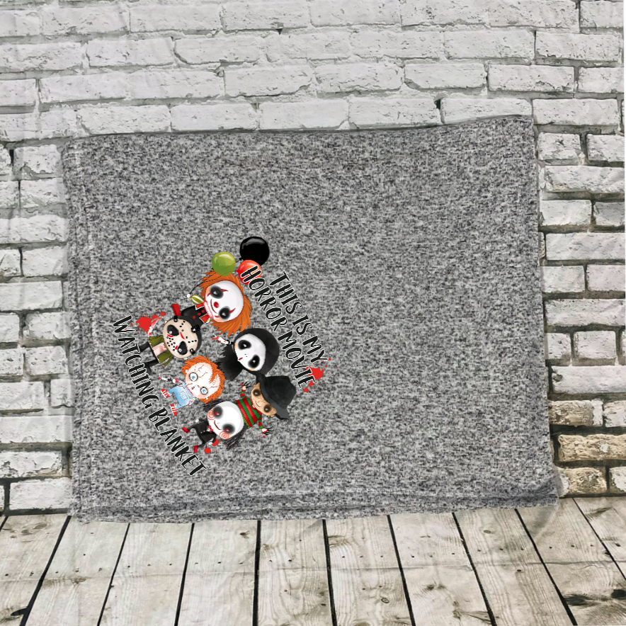 Horror Movie Watching Blanket