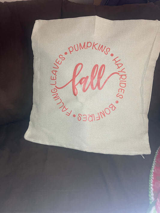 Fall Pillowcase Cover