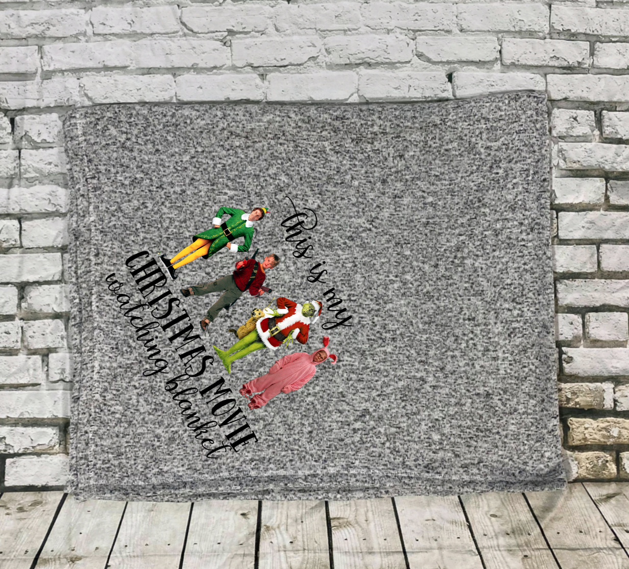 Christmas Movie Blanket