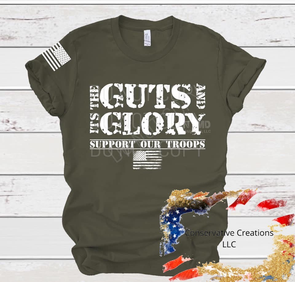 Guts and Glory White