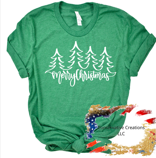 Merry Christmas (White Print)