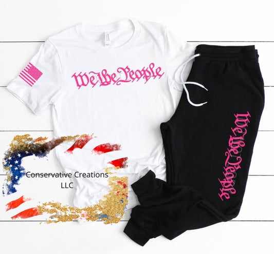 We The People (Pink) Shirt